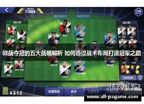 欧战夺冠的五大战略解析 如何通过战术布局打造冠军之路 欧战夺冠的五大战略解析 如何通过战术布局打造冠军之路